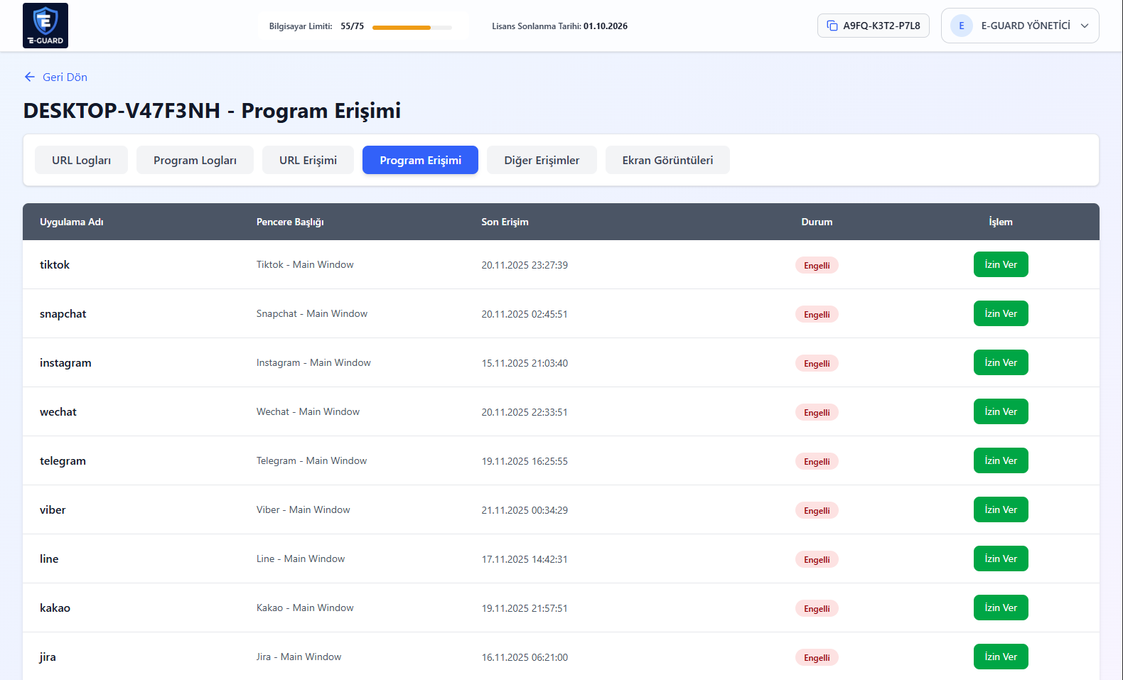 Merkezi Yönetim ve Raporlama